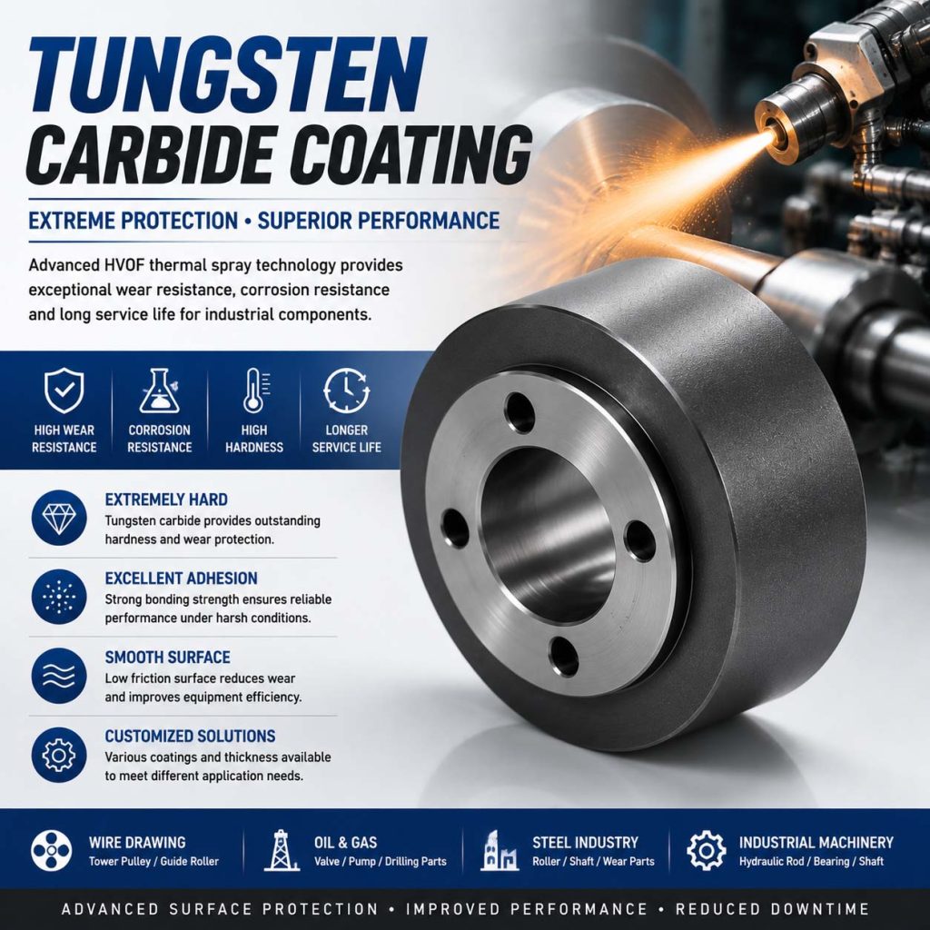 Tungsten Carbide Coating | Advanced Wear Protection Solution for Industrial Components