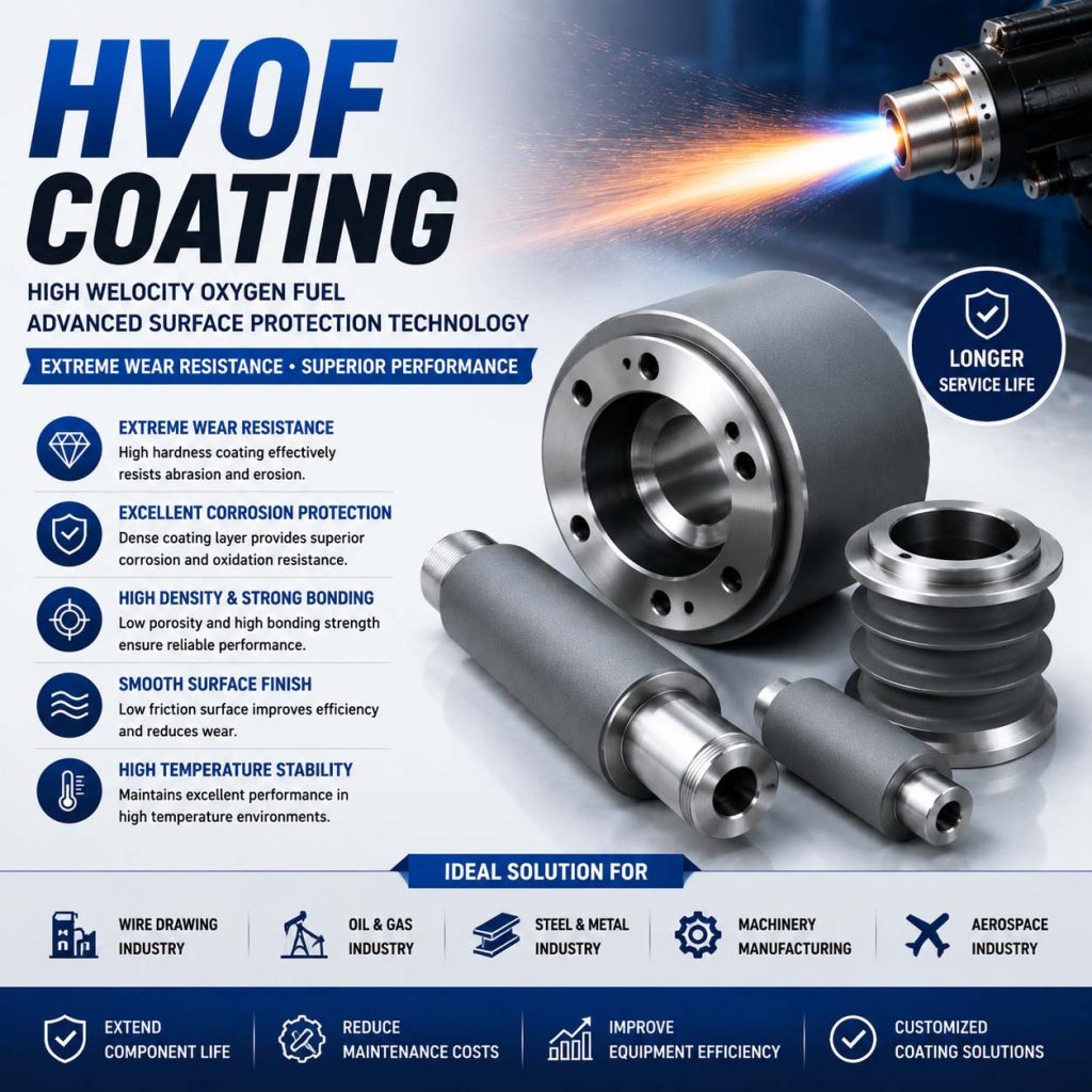 HVOF Coating | Advanced Surface Protection Technology for Industrial Components