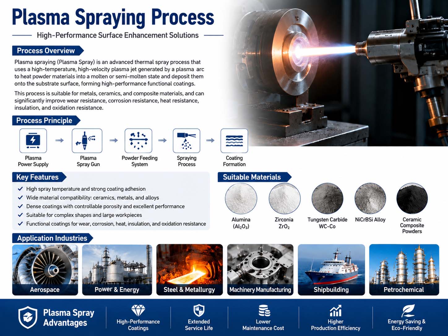 Plasma Spraying Process