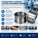 Tungsten Carbide Coating for Vertical Wire Drawing Drums