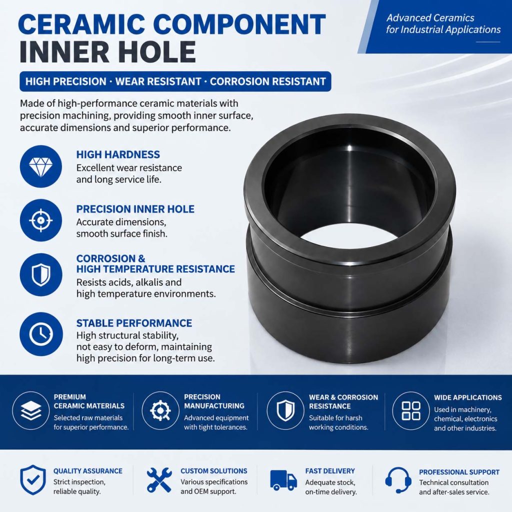 Thermal Spray Repair for Ceramic Component Inner Holes