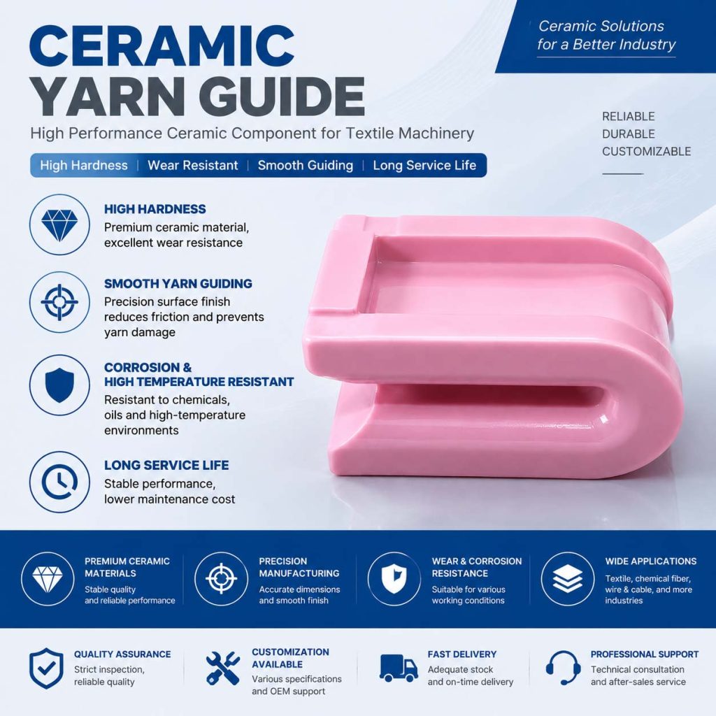 Thermal Spray Processing for Ceramic Yarn Guides