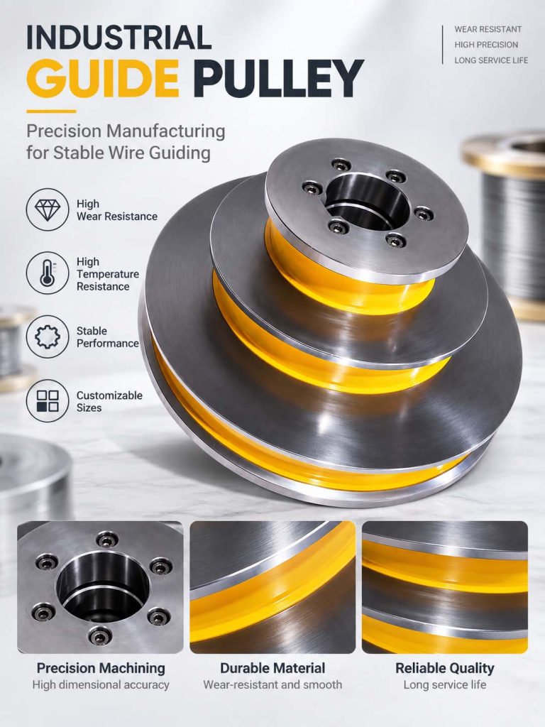 Wear-Resistant Ceramic Coating Processing for Wire Guide Rollers