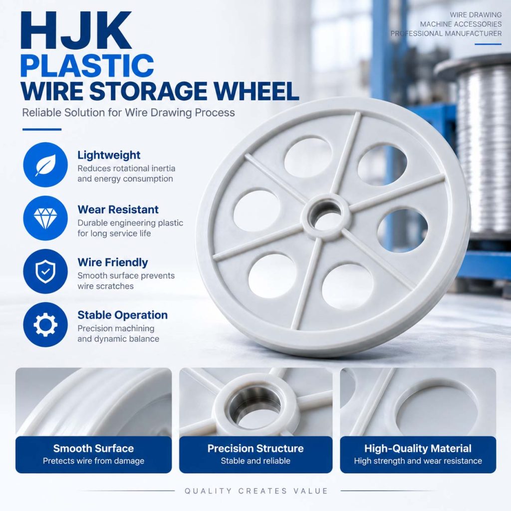 HJK Plastic Wire Storage Pulley
