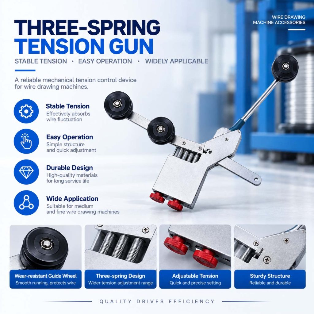 Triple Spring Tension Gun
