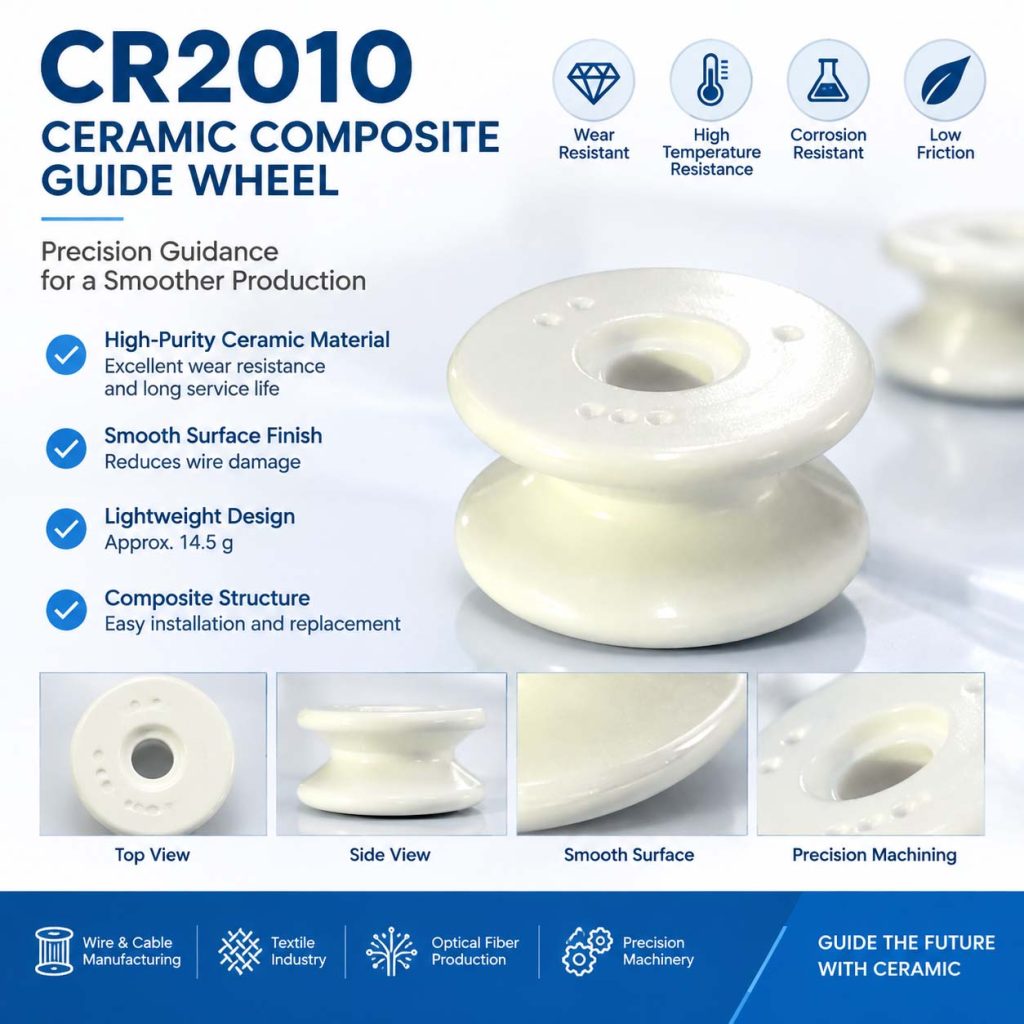 CR2010 Ceramic Combination Guide Wheel