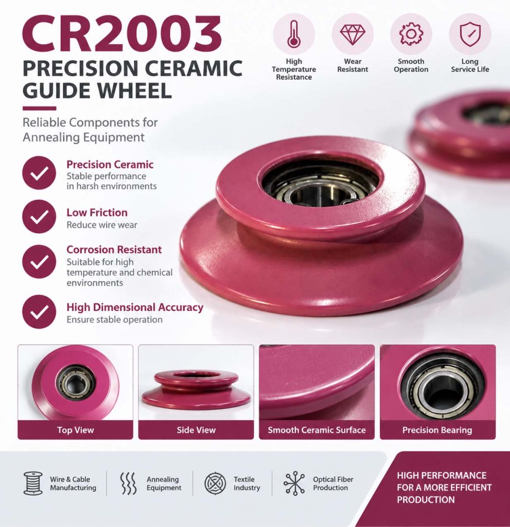 CR2003 Precision Ceramic Annealing Equipment Component