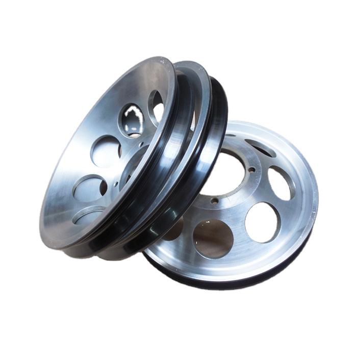Fine Polished Chrome Oxide Coated Aluminum Leading Pulley for Wire Drawing Machine