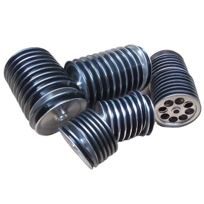 Transmission Wire Guide Hvof Thermal Spray Ceramic Stringing Pulley Block for Large Diameter Steel and Aluminum Wire