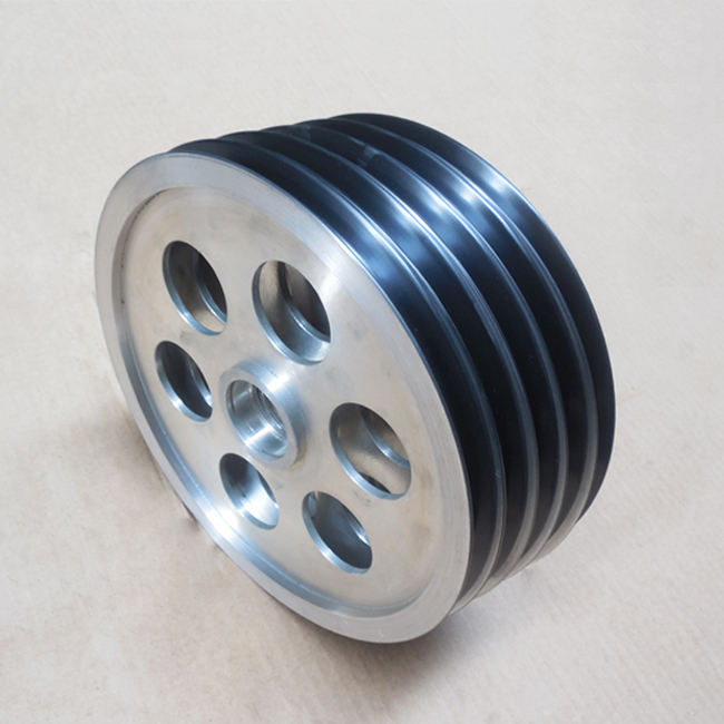 Customized Aluminium Alloy Guiding Wire Capstan OD110mm for Cable Coating Equipment Smooth Rotation Stable B