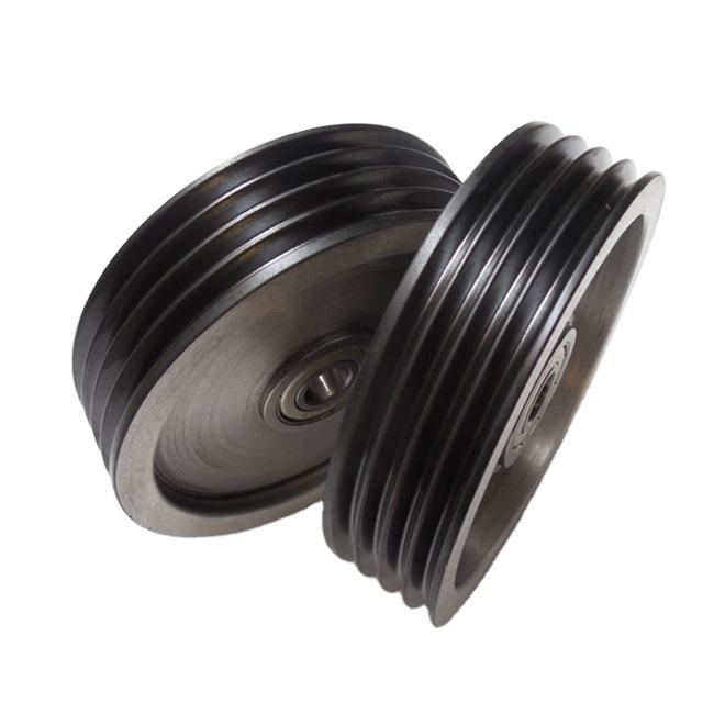 Customize Spray Ceramic Transmission Pulley for Cable and Wire Twisting Machines
