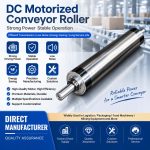 DC Motorized Conveyor Roller with Carbide Coating