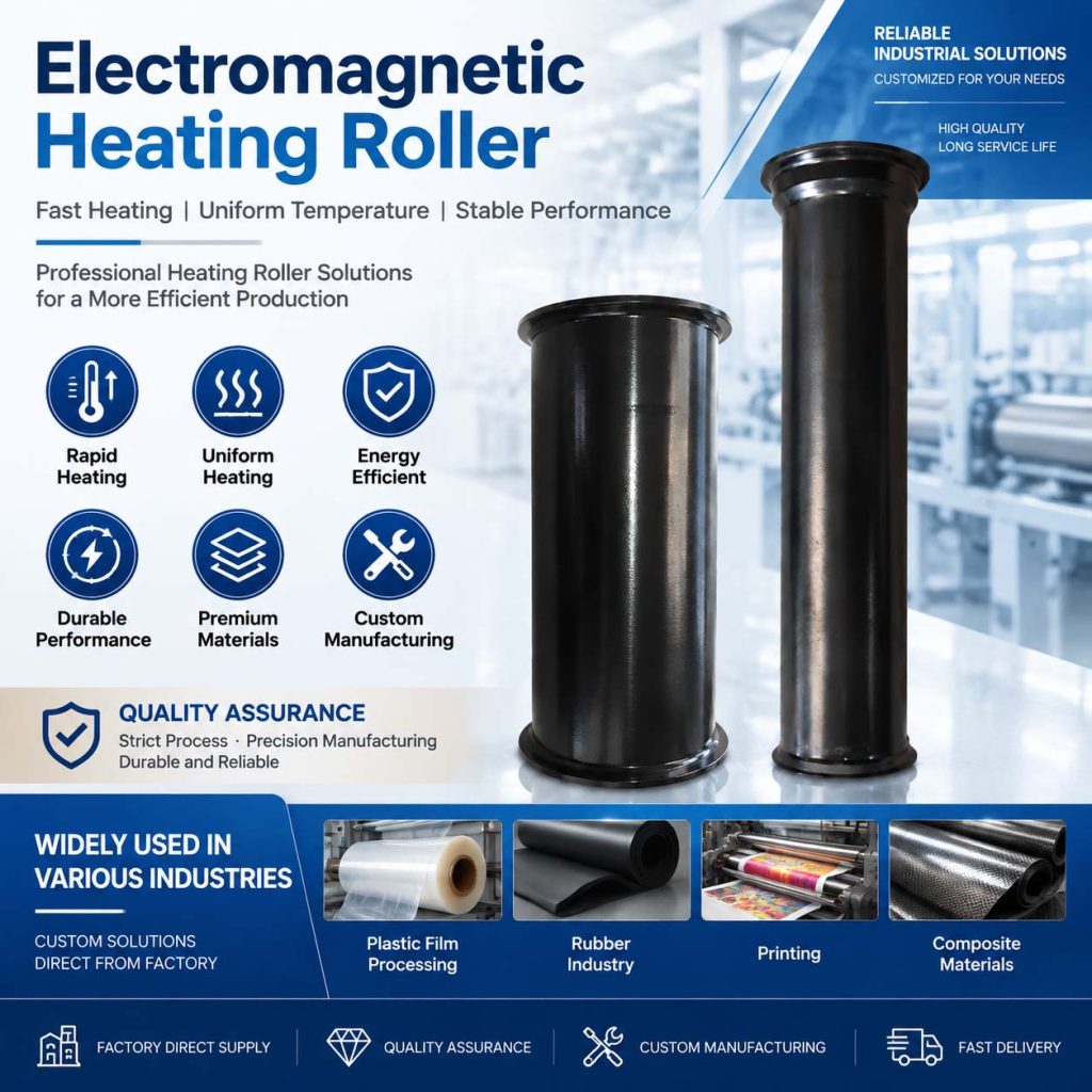Surface Coating Service for Electromagnetic Heating Rollers