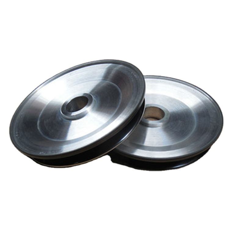 Black Rubber Lagging Aluminum Pulley