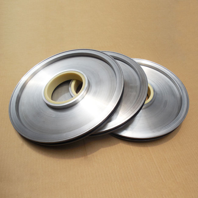 Tungsten Filament Wire Drawing Aluminum Pulley With Ceramic Coated