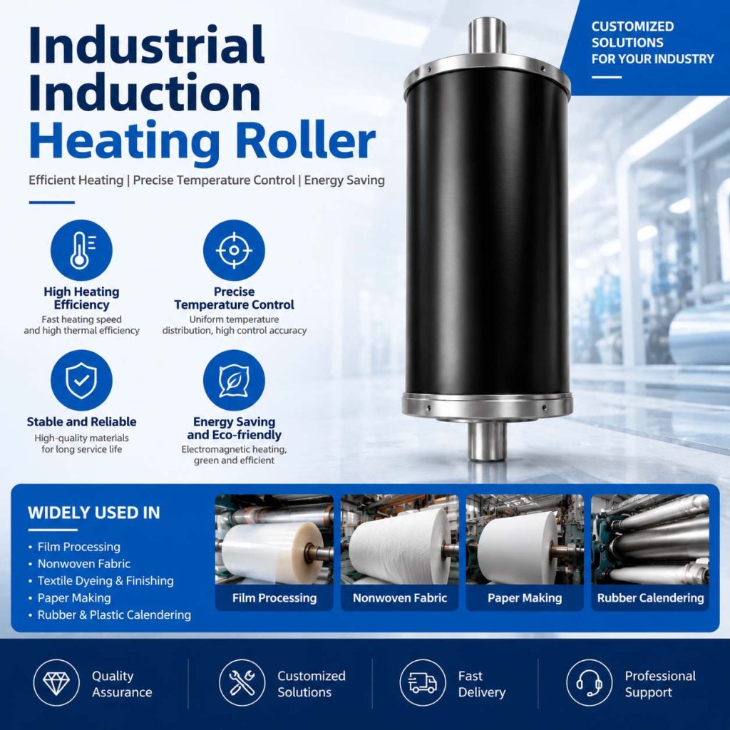Industrial Electromagnetic Induction Heating Roller