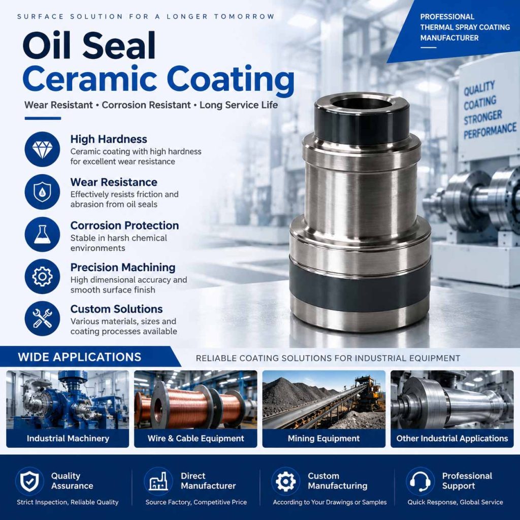 Ceramic Coating for Oil Seal Positions