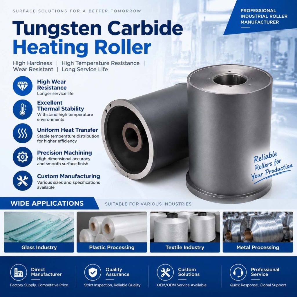 Applications and Selection Guide of Heating Rollers in Enamel Wire Machines and Wire Drawing Pay-Off/Take-Up Equipment