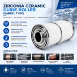 Zirconia Ceramic Multi-Head Tower Wheel
