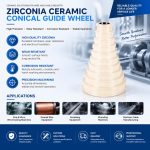 Zirconia Ceramic Micro Wire Drawing Tower Wheel