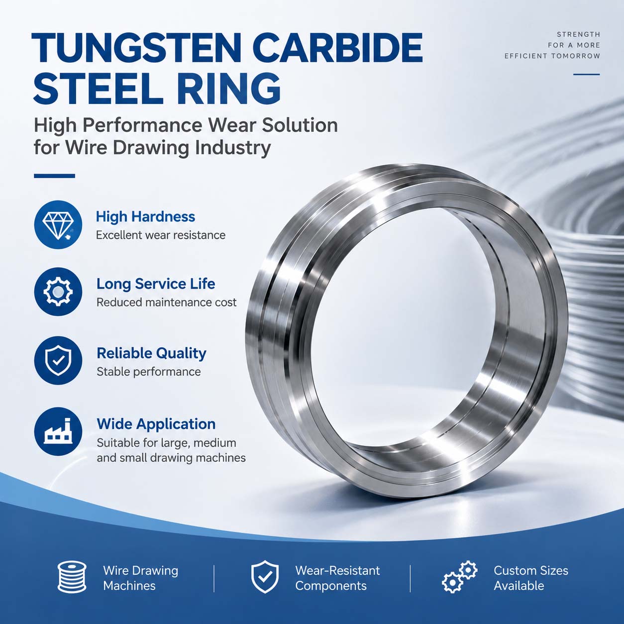 Tungsten Carbide Steel Ring Tungsten Carbide Steel Ring