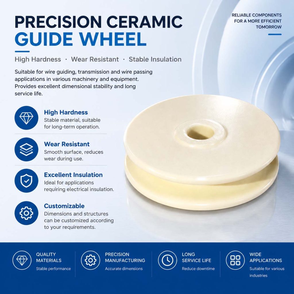 CR2004 Ceramic Coated Guide Wheel