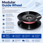 Wear-Resistant Coated Modular Guide Wheel and Capstan Wheel