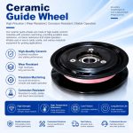 CR1014 Hard Alloy Metal Ceramic Guide Wheel
