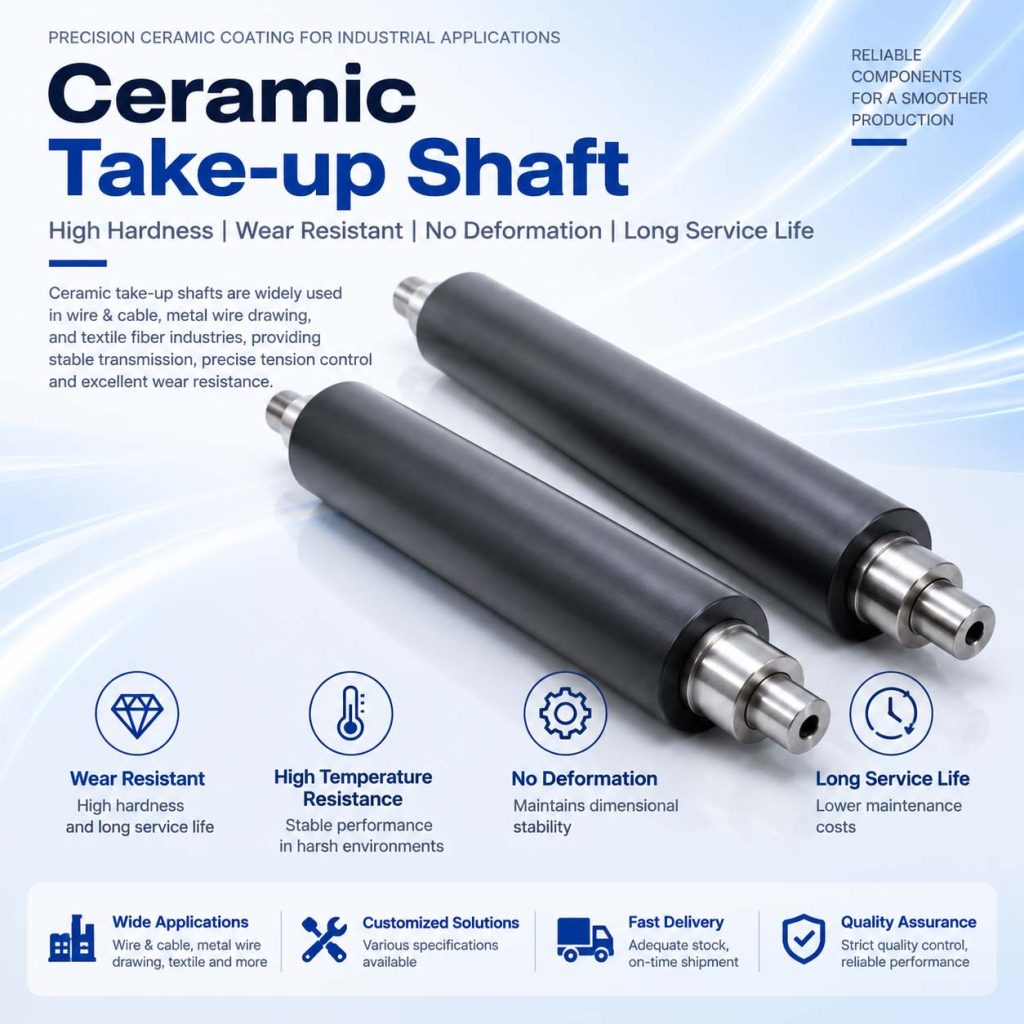 Ceramic Take-Up Shaft