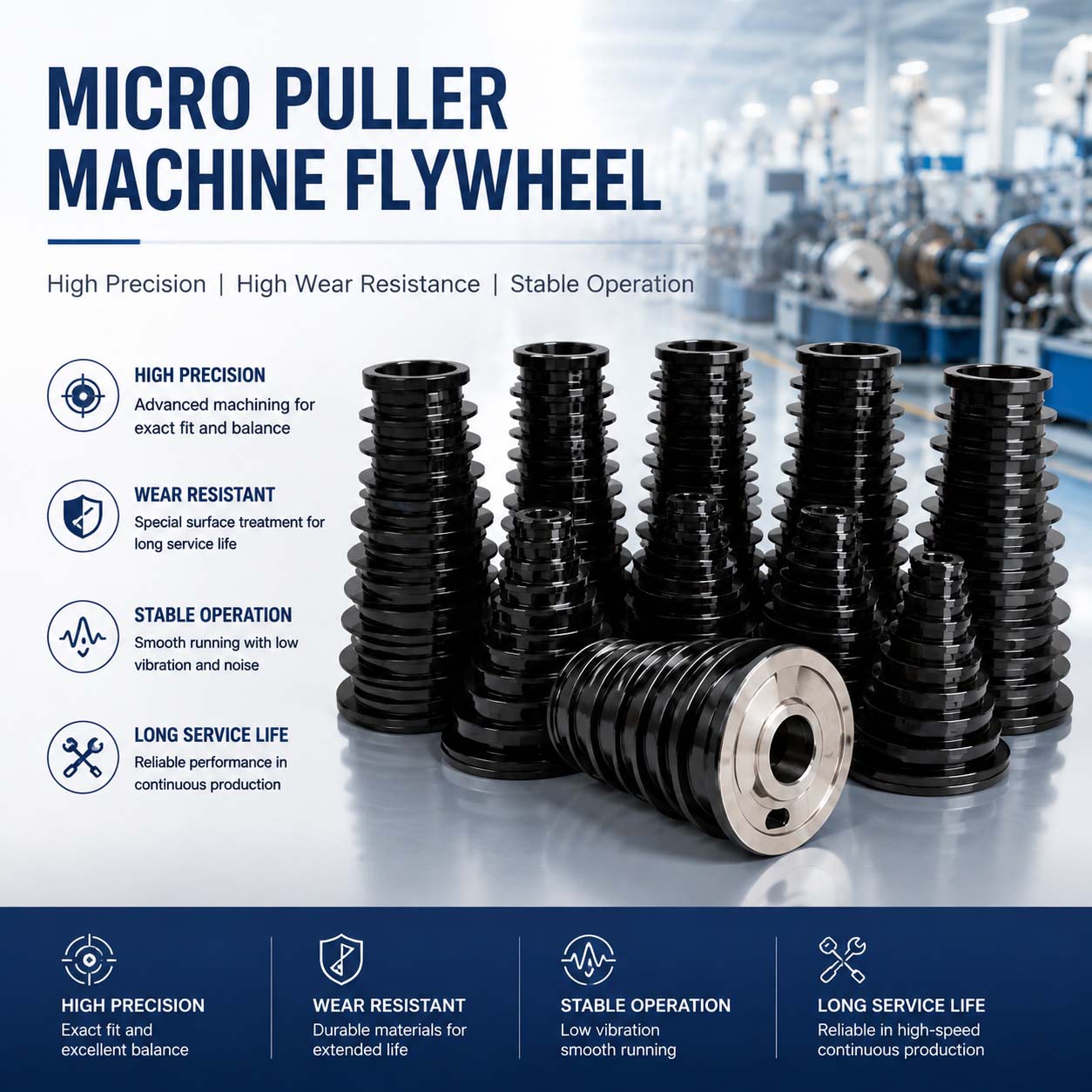 Micro Wire Drawing Machine Capstan Wheel Micro Wire Drawing Machine Capstan Wheel