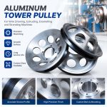 Fiber Pay-Off Machine Fly Pulley Wheel