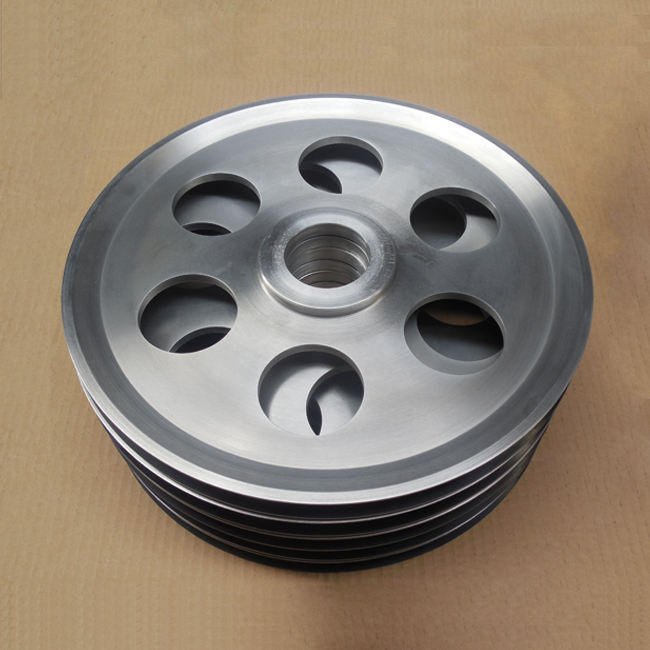Factory Direct Porcelain Coated Wire Drawing Pulley Wheel OD120mm for Enameling Machine Low Friction Durable