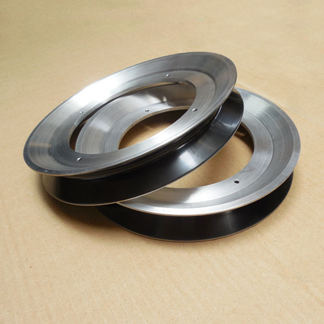 Aluminum Material Round Groove Chrome Oxide Coated Pulley