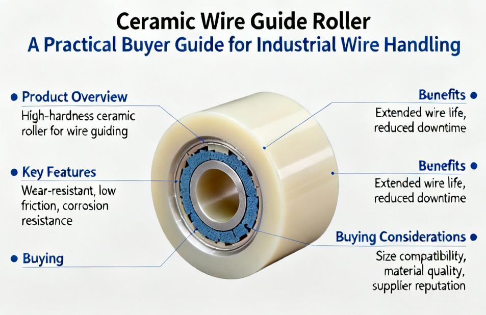 Ceramic Wire Guide Roller | A Practical Buyer Guide for Industrial Wire Handling