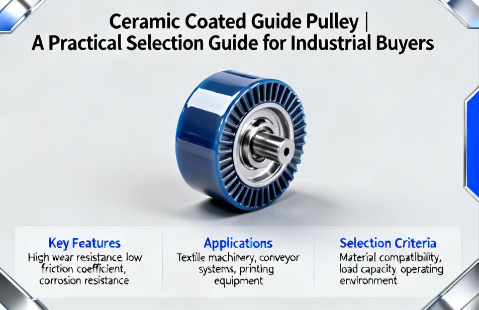 Ceramic Coated Guide Pulley | A Practical Selection Guide for Industrial Buyers