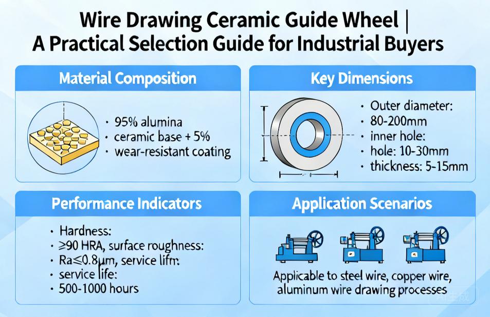 Wire Drawing Ceramic Guide Wheel | A Practical Selection Guide for Industrial Buyers