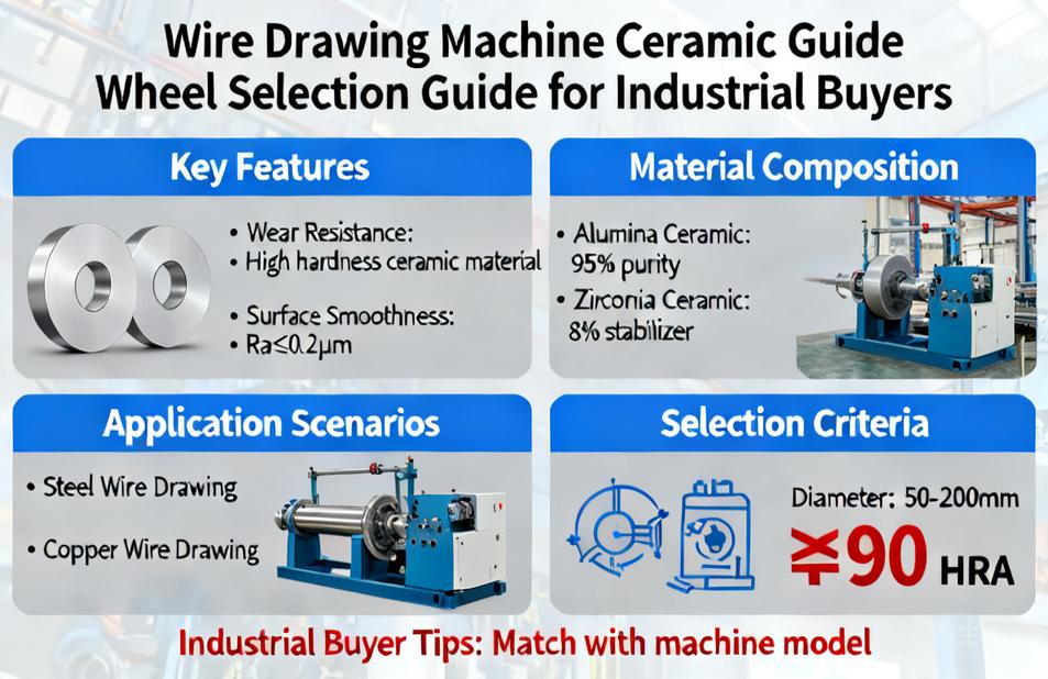 Wire Drawing Machine Ceramic Guide Wheel | Selection Guide for Industrial Buyers
