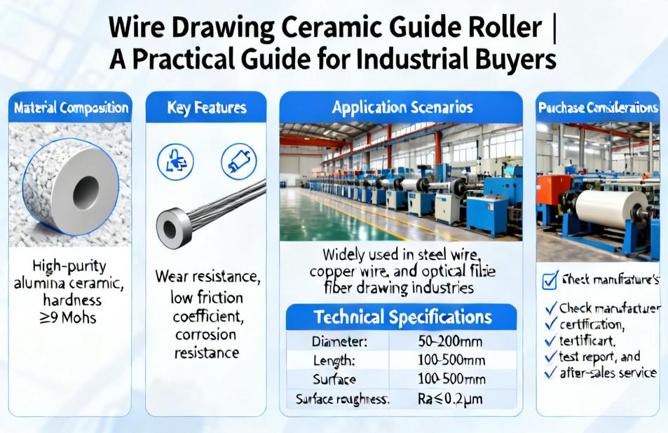 Wire Drawing Ceramic Guide Roller | A Practical Guide for Industrial Buyers