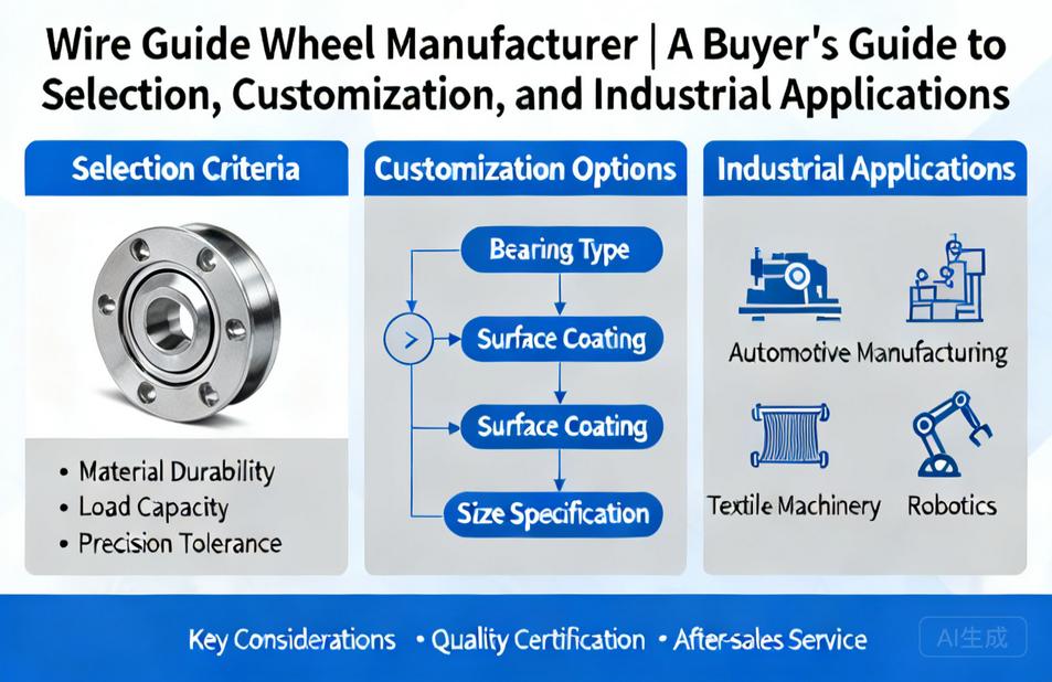 Wire Guide Wheel Manufacturer | A Buyer’s Guide to Selection, Customization, and Industrial Applications