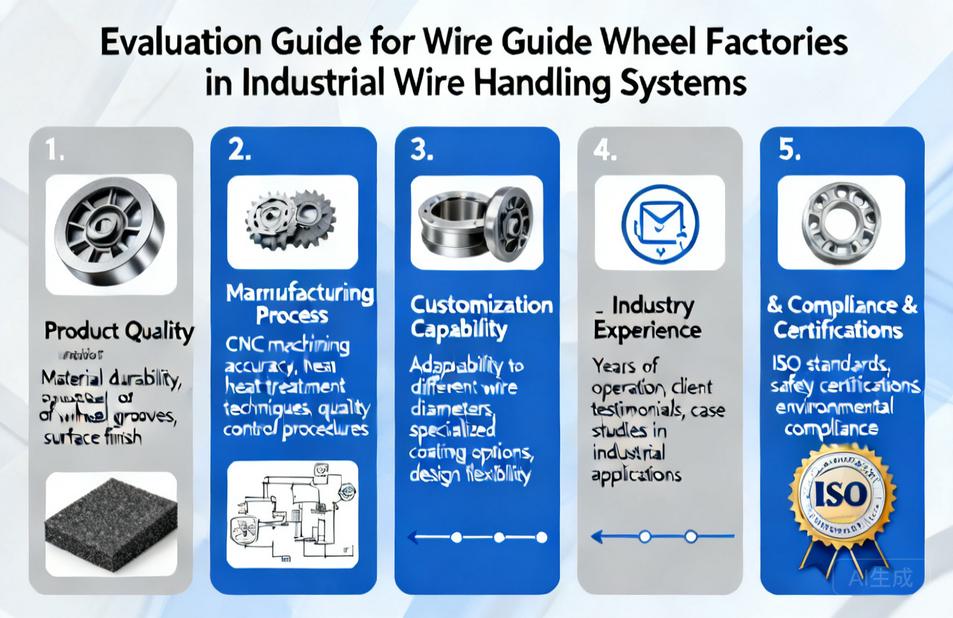 How to Evaluate a Wire Guide Wheel Factory for Industrial Wire Handling Systems