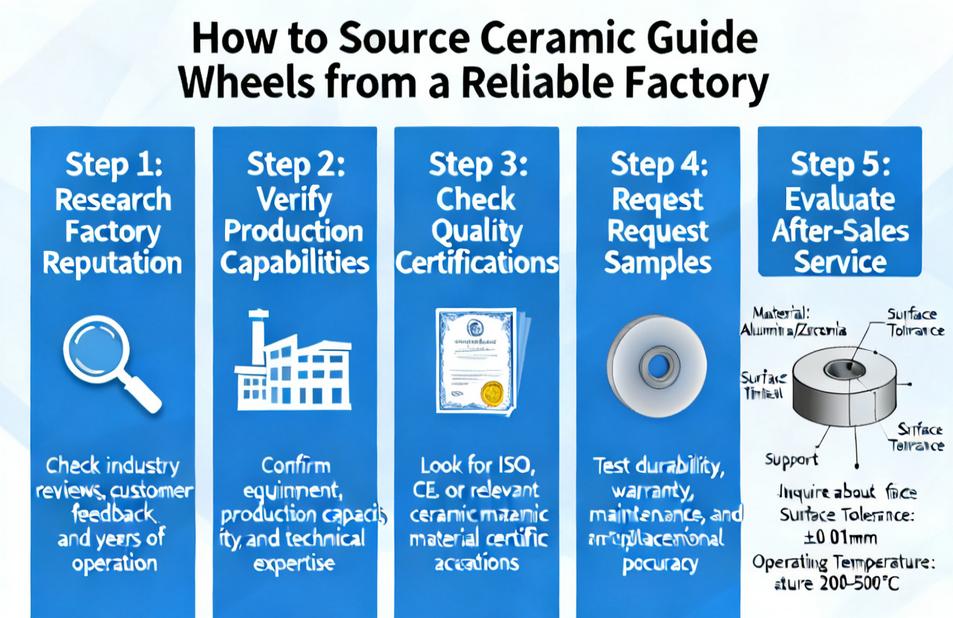 How to Source Ceramic Guide Wheels from a Reliable Ceramic Guide Wheel Factory