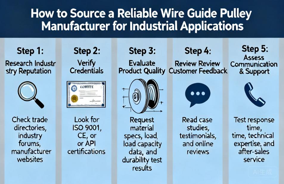 How to Source a Reliable Wire Guide Pulley Manufacturer for Industrial Applications