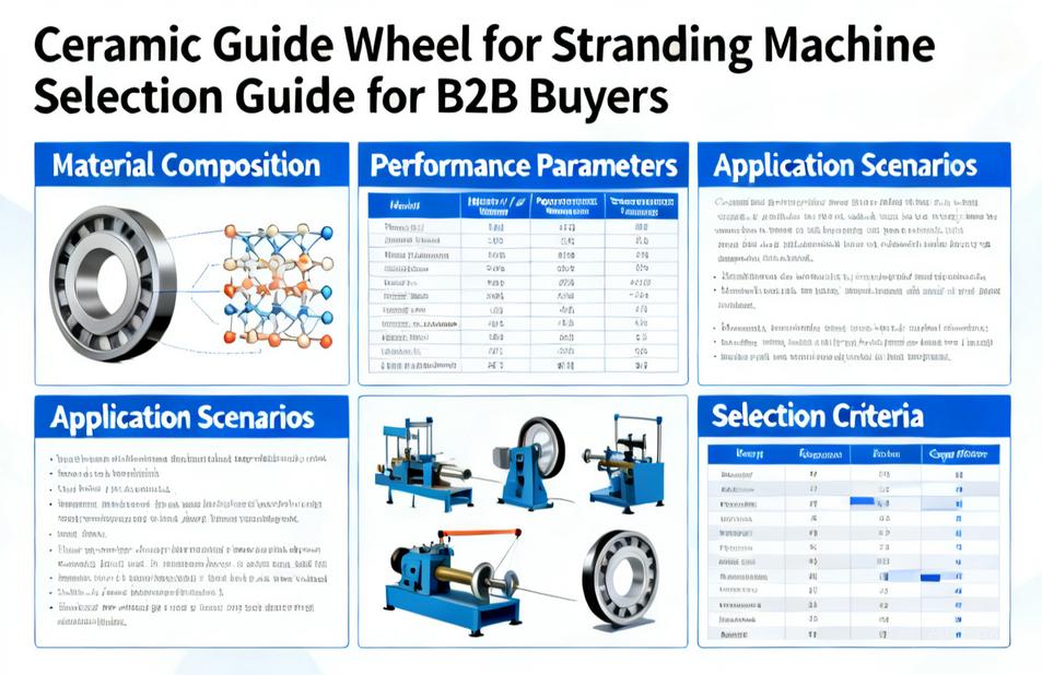 Ceramic Guide Wheel for Stranding Machine | Selection Guide for B2B Buyers
