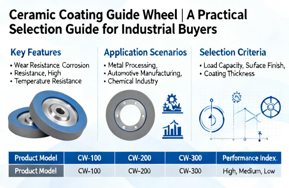 Ceramic Coating Guide Wheel | A Practical Selection Guide for Industrial Buyers