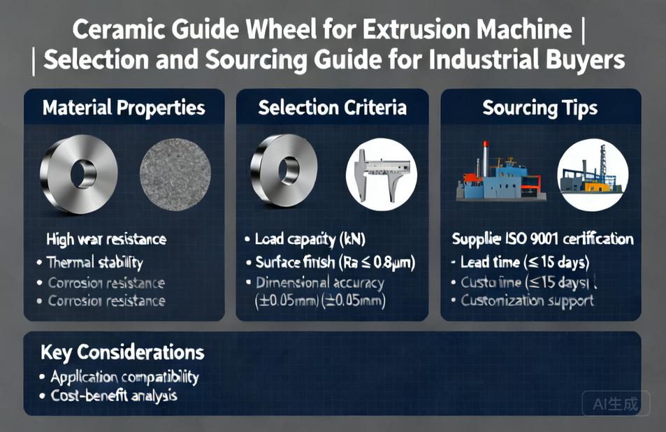 Ceramic Guide Wheel for Extrusion Machine | Selection and Sourcing Guide for Industrial Buyers