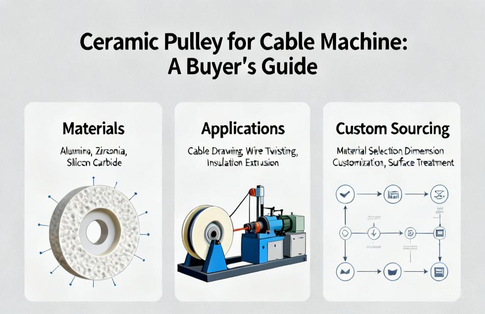 Ceramic Pulley for Cable Machine | A Buyer’s Guide to Materials, Applications, and Custom Sourcing