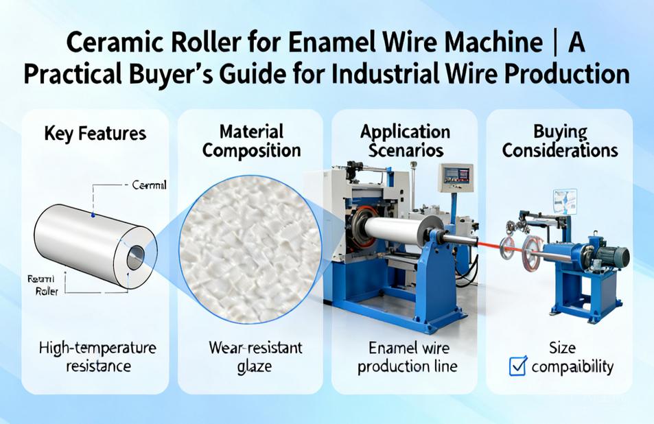 Ceramic Roller for Enamel Wire Machine | A Practical Buyer’s Guide for Industrial Wire Production