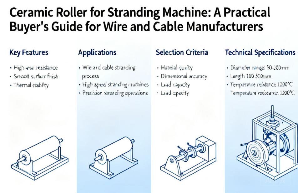 Ceramic Roller for Stranding Machine | A Practical Buyer’s Guide for Wire and Cable Manufacturers