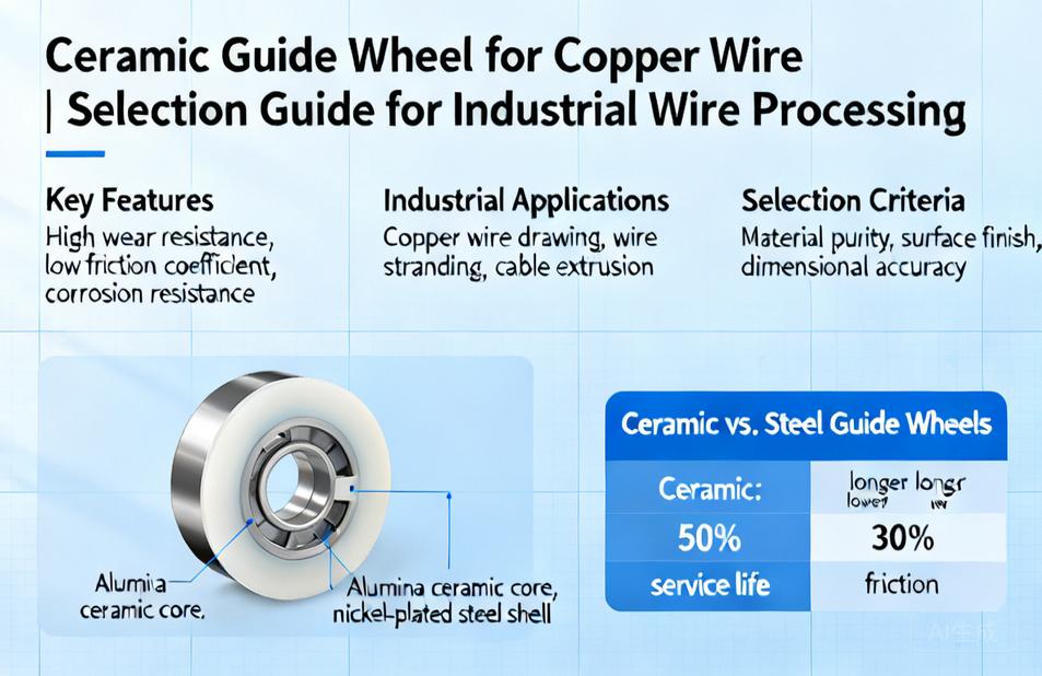Ceramic Guide Wheel for Copper Wire | Selection Guide for Industrial Wire Processing