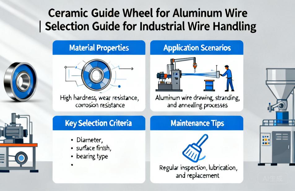 Ceramic Guide Wheel for Aluminum Wire | Selection Guide for Industrial Wire Handling